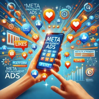 meta etkileşim reklamlarını anlatan görsel