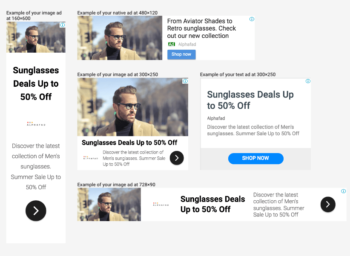 google display network reklam yerleşim yerleri